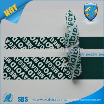 Security sealing tape for courier bag/courier bag sealing tape